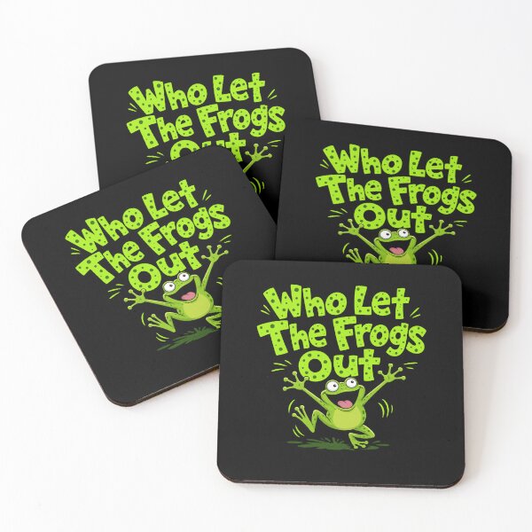Item preview, Who let The Frogs Out  designed and sold by TheEndDesign.
