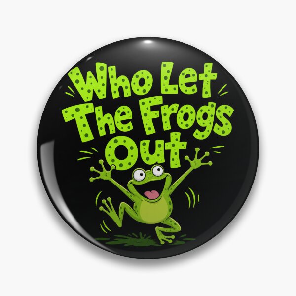 Item preview, Who let The Frogs Out  designed and sold by TheEndDesign.