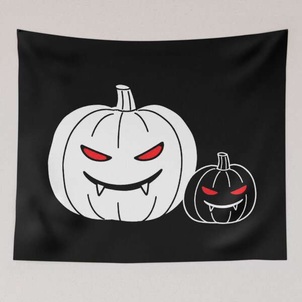 Item preview, Spooky vampire Halloween pumpkins designed and sold by uunaa.