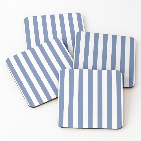 Item preview, Cabana stripe pattern in blue and white color designed and sold by RishabhArts1.