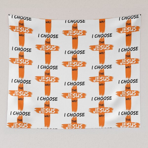 Item preview, I Choose The Jesus Way Tee Shirt T-Shirt Mug Cup Design designed and sold by rubinc-espede.