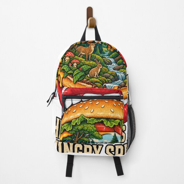 Item preview, The World’s Most Hungry Species – Environmental Satire Burger designed and sold by HOUSE OF TIST.