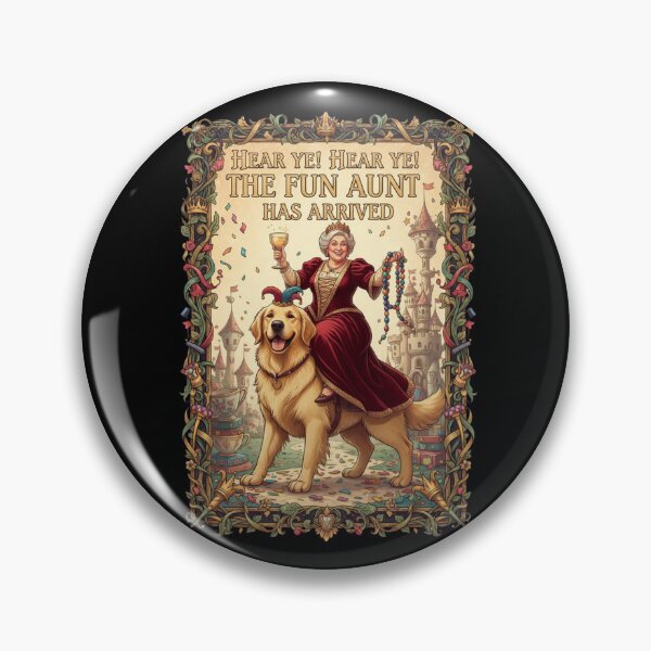 Item preview, Hear Ye Hear Ye The Fun Aunt Has Arrived 1 designed and sold by Positive&FunnyThings.