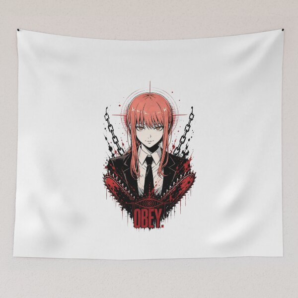 Item preview, Red Hair Control Woman Obey Vector Graphic designed and sold by sidki-SDK.