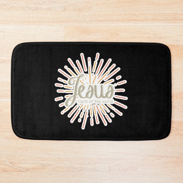 Item preview, Jesus - Light Of The World - John 812 - Hand Drawn With Sun Rays designed and sold by rubinc-espede.