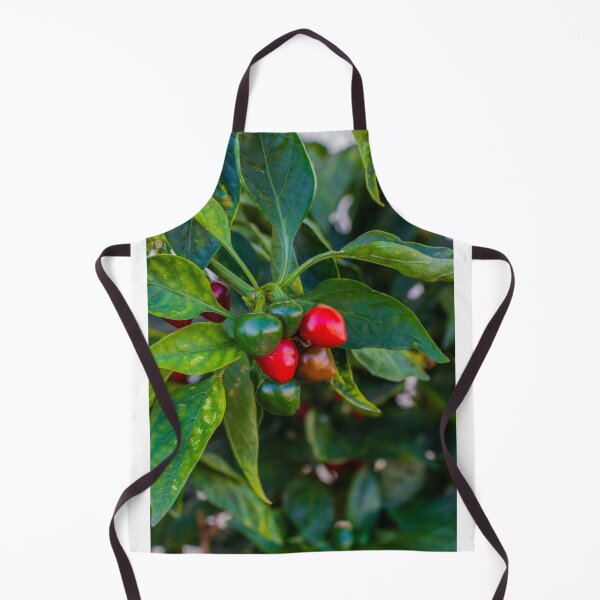 Item preview, Vibrant Red And Green Pepper Cluster On Lush Pepper Plant For Fresh Garden Produce designed and sold by Nmallia.