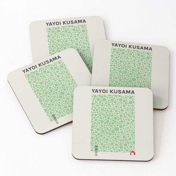 Item preview, Yayoi Kusama Green Polka Dot designed and sold by Brendapaisi.