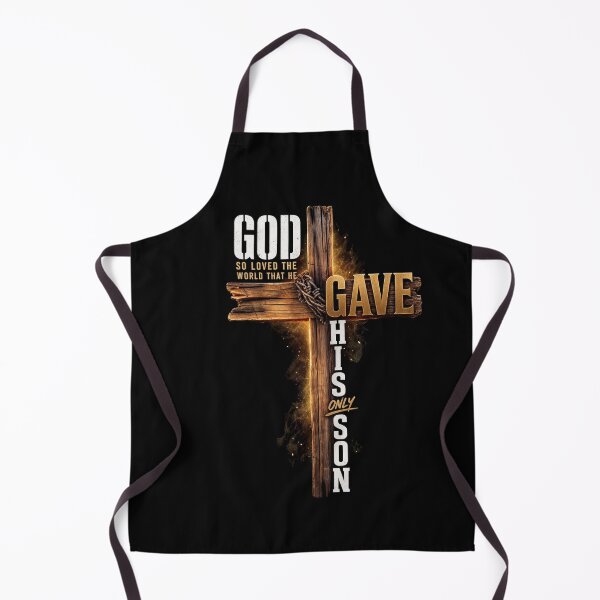 Item preview, John 3:16 God So Loved The World Rugged Wooden Cross Christian Faith designed and sold by ChristianLife.