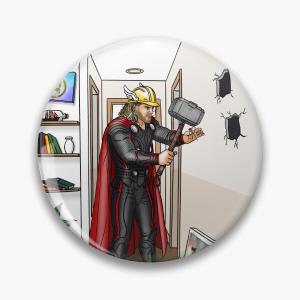 Item preview, The Daily Life of Superheroes - Thor designed and sold by Magic-Ynk.