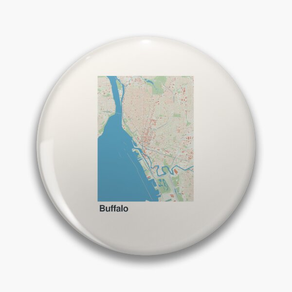 Item preview, Buffalo Minimalistic Map Art designed and sold by MapsNerd.