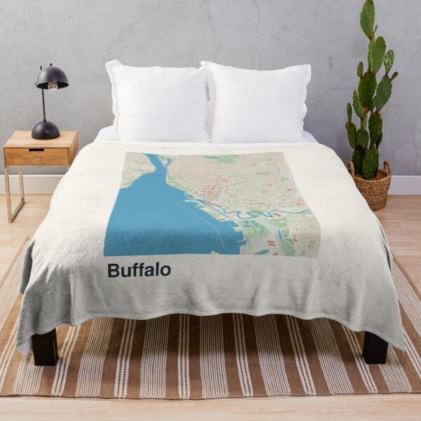 Item preview, Buffalo Minimalistic Map Art designed and sold by MapsNerd.