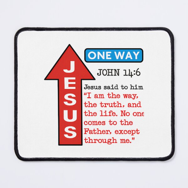 Item preview, Jesus - One Way designed and sold by rubinc-espede.