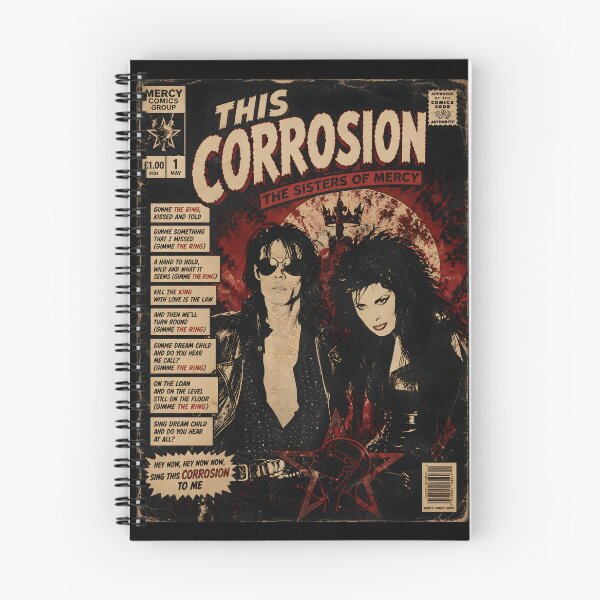 Item preview, Sisters of Mercy - This Corrosion Comic designed and sold by Wanderdreaming.