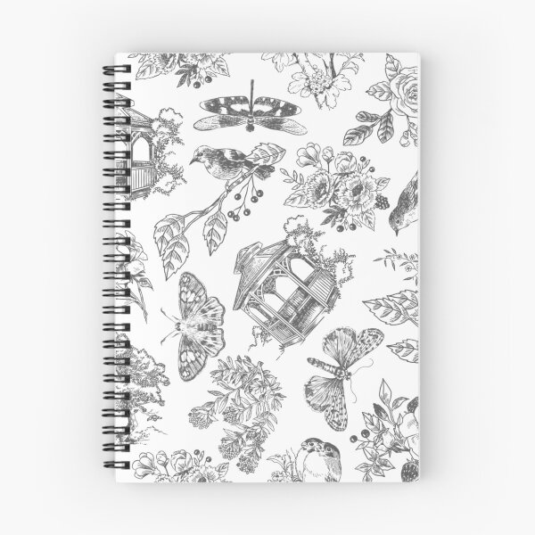 Item preview, Hand Drawn Victorian Garden in Dark Gray designed and sold by KSimpson838.