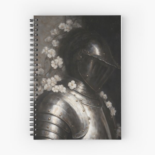 Item preview, Medieval Knight Armor and White Flowers designed and sold by DarkHolyQueen.