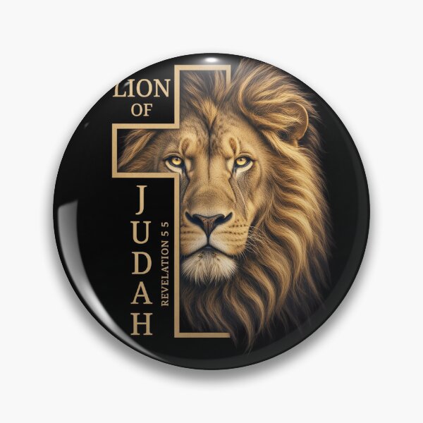 Item preview, Title: Lion of Judah Revelation 5:5 Christian Cross Majestic Faith designed and sold by ChristianLife.