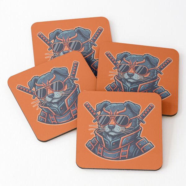 Item preview, SAMURAI WARRIOR DOG ANIME CHARACTER designed and sold by Asterisk-a.