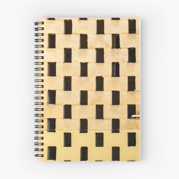 Item preview, Sunlit Geometric Wall With Recessed Rectangular Windows In A Regular Grid Pattern designed and sold by Nmallia.