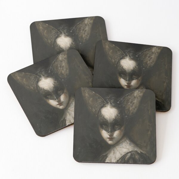 Item preview, Gothic Masquerade Mask Dark Portrait designed and sold by DarkHolyQueen.