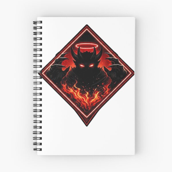 Item preview, Dark Demon Flame Silhouette with Red Halo designed and sold by Munib302.