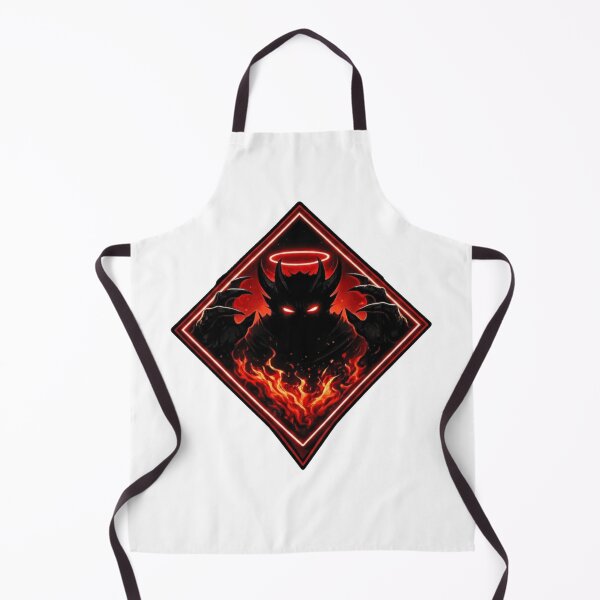 Item preview, Dark Demon Flame Silhouette with Red Halo designed and sold by Munib302.