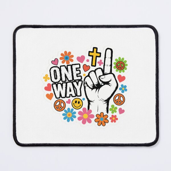 Item preview, Jesus Movement Jesus Revolution One Way Jesus designed and sold by rubinc-espede.