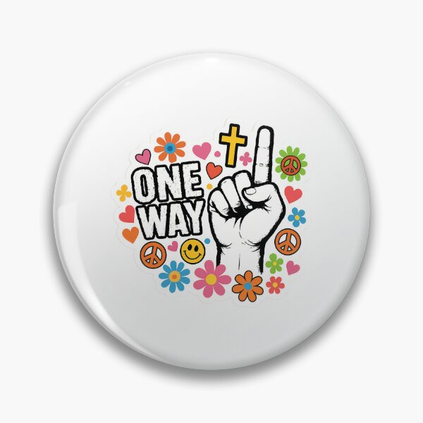 Item preview, Jesus Movement  Jesus Revolution One Way Jesus designed and sold by rubinc-espede.
