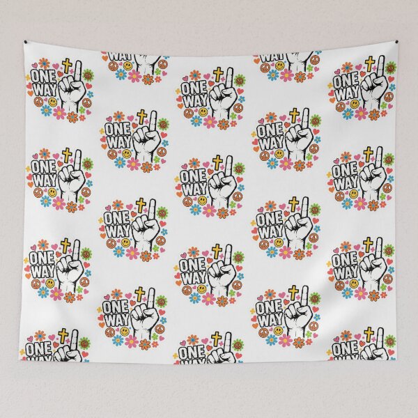 Item preview, Jesus Movement  Jesus Revolution One Way Jesus designed and sold by rubinc-espede.