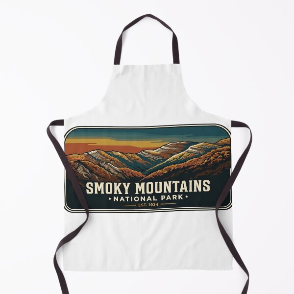 Item preview, Smoky Mountains Autumn Dusk Ridgeline Sticker designed and sold by DetourDgn.