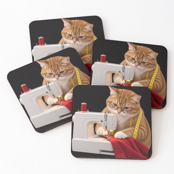 Item preview, The Purrfect Sewing Assistant designed and sold by Tadeusz1.