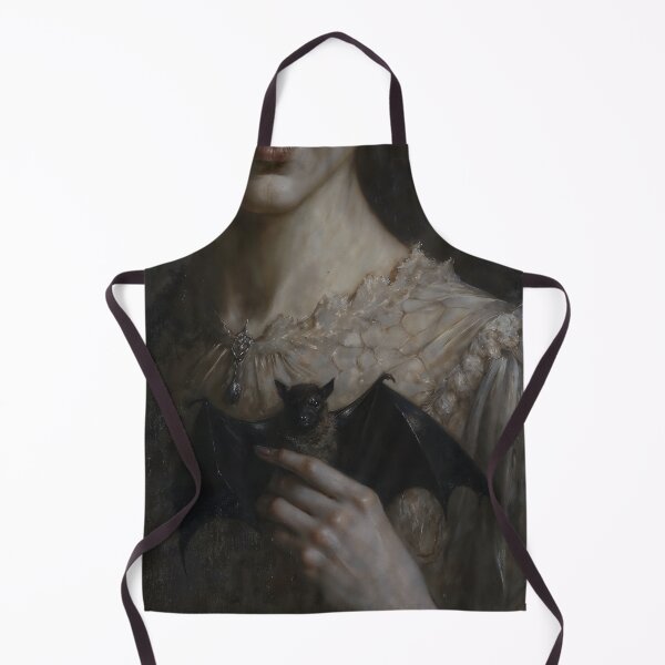 Item preview, Gothic Woman Holding Small Bat Painting designed and sold by DarkHolyQueen.