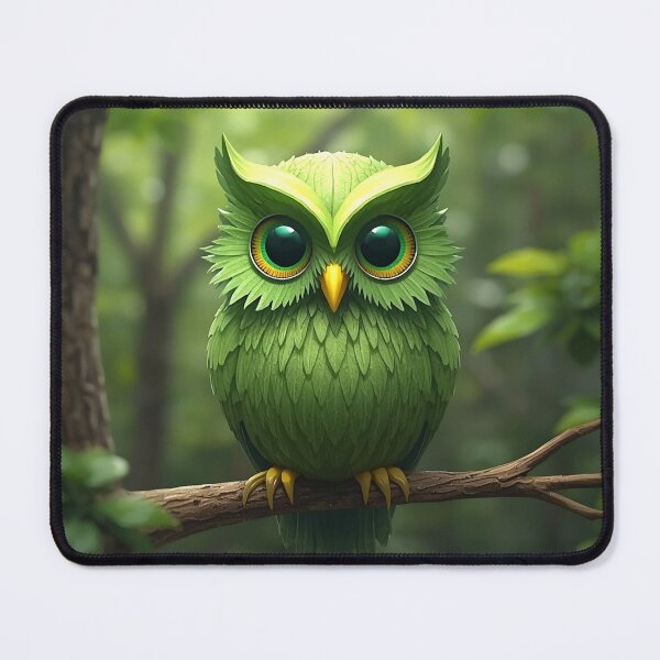Item preview, Green Owl  designed and sold by MariaTheExpert.