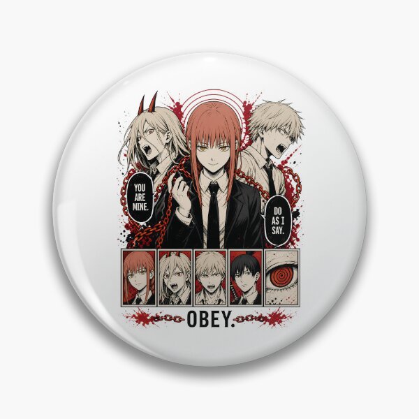 Item preview, Red Hair Controlling Chains Manga Panel Graphic designed and sold by sidki-SDK.