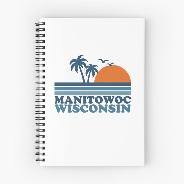 Item preview, Manitowoc Wisconsin Sunset Palm Tree Beach designed and sold by gunaone-design.