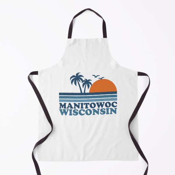 Item preview, Manitowoc Wisconsin Sunset Palm Tree Beach designed and sold by gunaone-design.