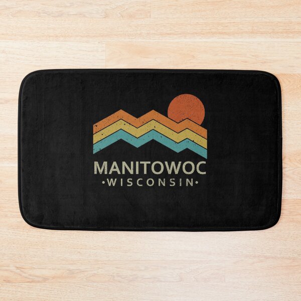 Item preview, Manitowoc Wisconsin Retro Sunset  designed and sold by gunaone-design.