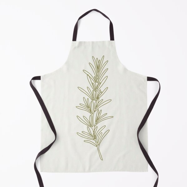 Item preview, Rosemary Sprig Line Art | Minimalist Earth Tone Botanical Print designed and sold by Zaramodo.