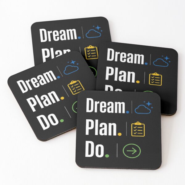 Item preview, Dream Plan Do Motivational Typography | Goal Getter Inspiration designed and sold by v6ziix.