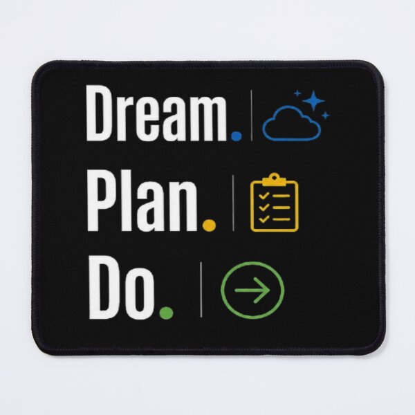 Item preview, Dream Plan Do Motivational Typography | Goal Getter Inspiration designed and sold by v6ziix.