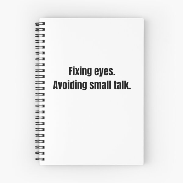 Item preview, Fixing Eyes Avoiding Small Talk - Introvert Eye Doctor designed and sold by DailySwitch.