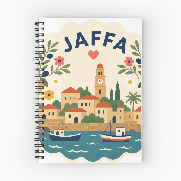Item preview, Jaffa Israel Travel Souvenir Modern Folk Art designed and sold by VisualArtsOasis.
