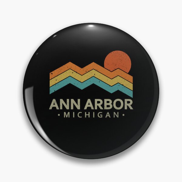 Item preview, Ann Arbor Michigan Retro Sunset Travel designed and sold by gunaone-design.