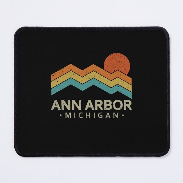 Item preview, Ann Arbor Michigan Retro Sunset Travel designed and sold by gunaone-design.