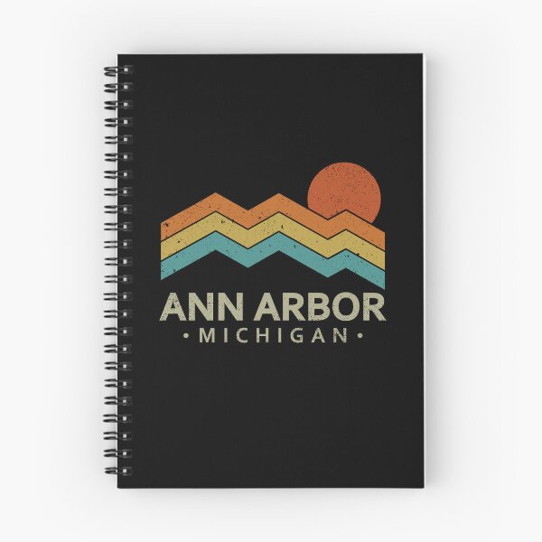 Item preview, Ann Arbor Michigan Retro Sunset Travel designed and sold by gunaone-design.