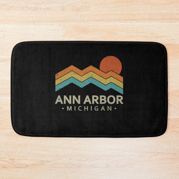 Item preview, Ann Arbor Michigan Retro Sunset Travel designed and sold by gunaone-design.