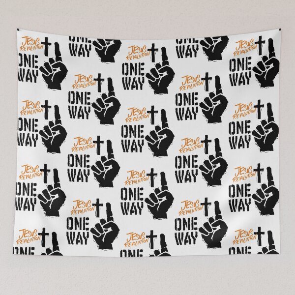 Item preview, Jesus Revolution One Way Cross designed and sold by rubinc-espede.