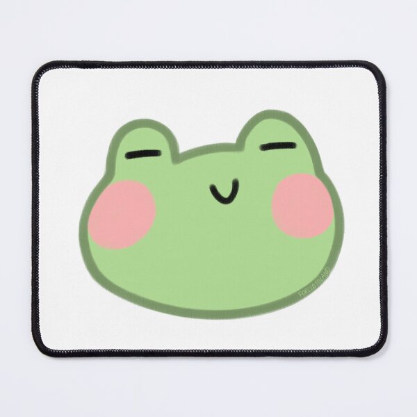 Item preview, cute frog with white background designed and sold by forcedtoland.