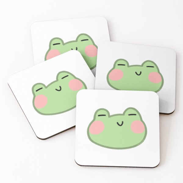 Item preview, cute frog with white background designed and sold by forcedtoland.