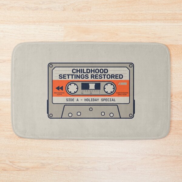 Item preview, Retro Cassette Tape Childhood Settings Restored Nostalgia designed and sold by SplashTastic.
