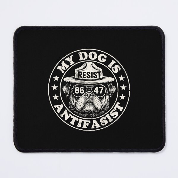 Item preview, My Dog Is Antifasist designed and sold by gunaone-design.